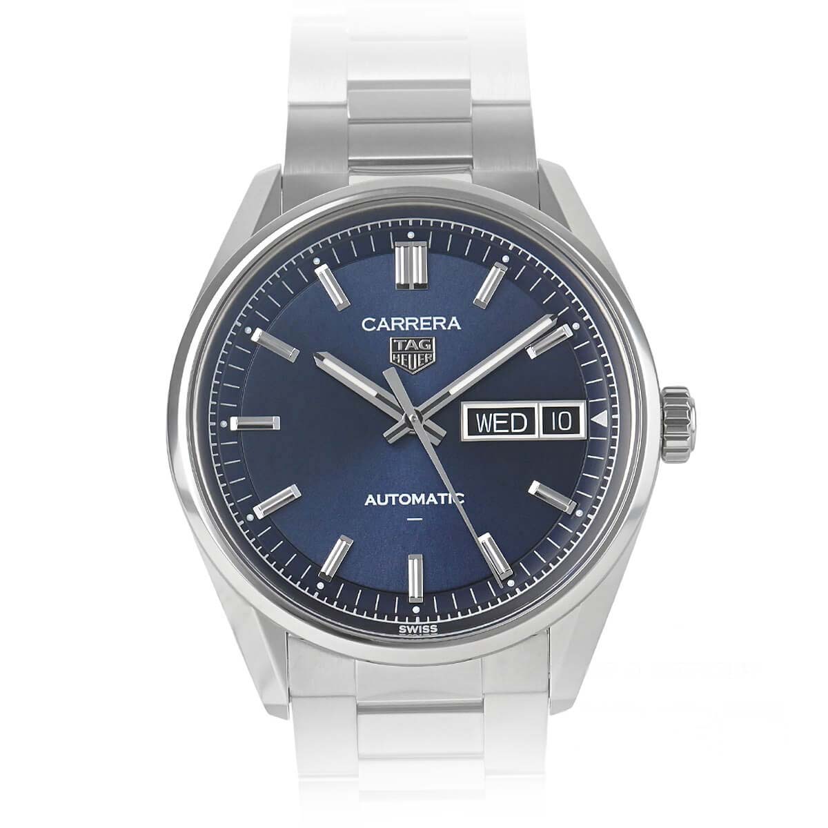 Carrera 41,00 mm blaues Zifferblatt aus Edelstahl – WDA2112.BA0043