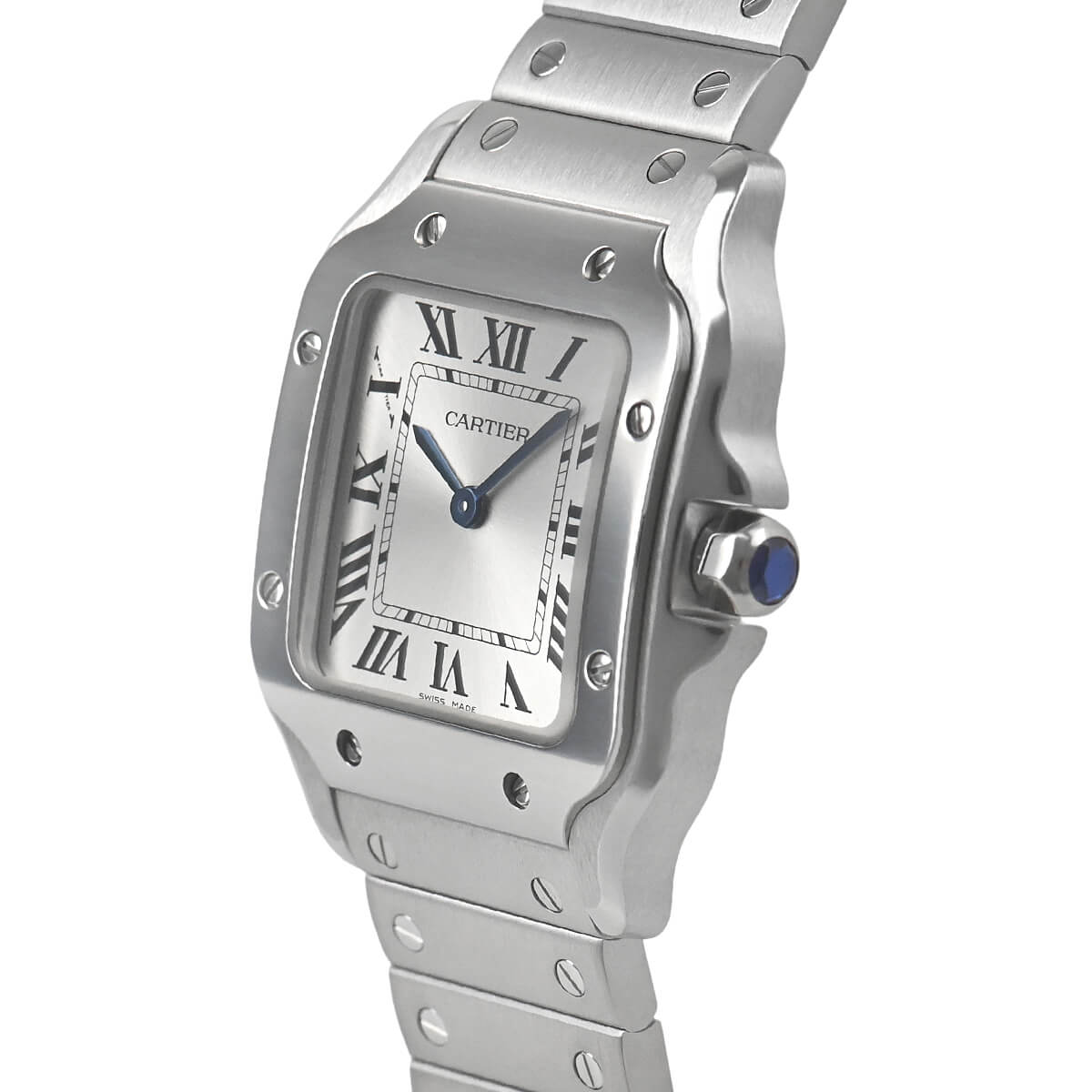 Santos Silver Dial in Stainless Steel - WSSA0082