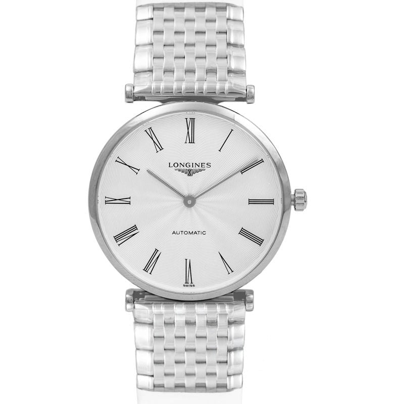 La Grande Classique, 36 mm, silbernes Zifferblatt aus Edelstahl, L49084716