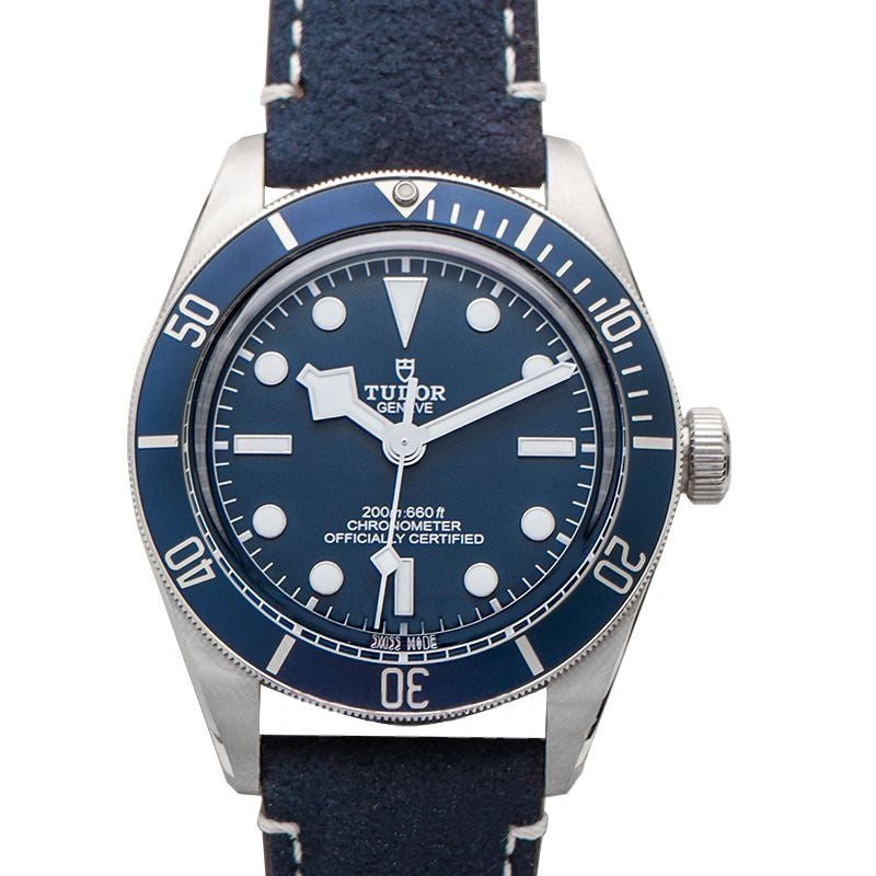 BLACK BAY 39,00 mm blaues Zifferblatt aus Edelstahl 79030B-0002