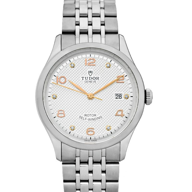 Tudor 1926 39 mm silbernes Zifferblatt aus Edelstahl 91550-0003