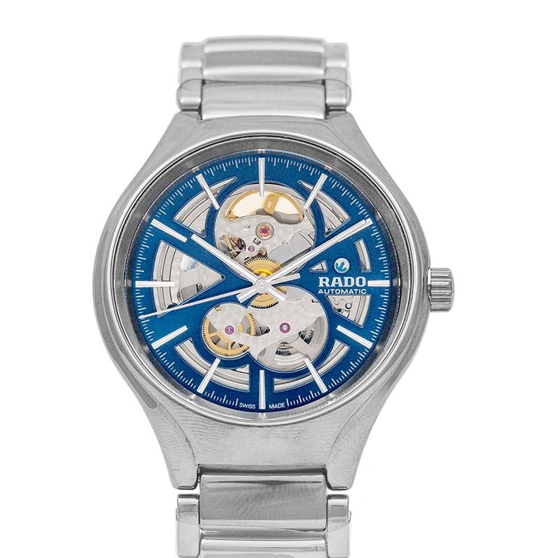 True 40 mm blaues Zifferblatt aus Keramik R27510202