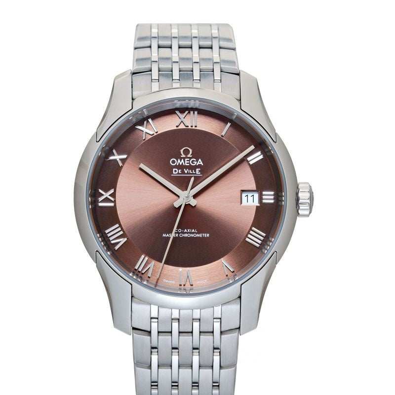 De Ville 41 mm Bronze-Zifferblatt aus Edelstahl 433.10.41.21.10.001
