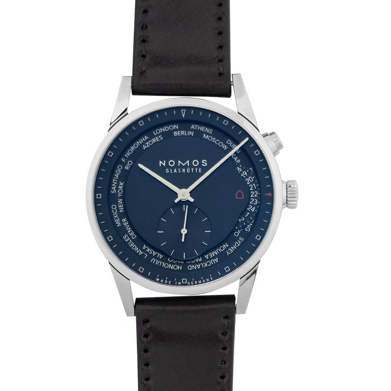 Zurich 40 mm blaues Zifferblatt aus Edelstahl 807