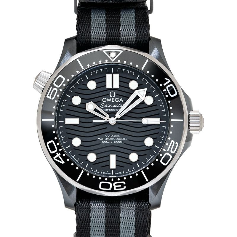 Seamaster 43,5 mm schwarzes Zifferblatt aus Keramik 210.92.44.20.01.002