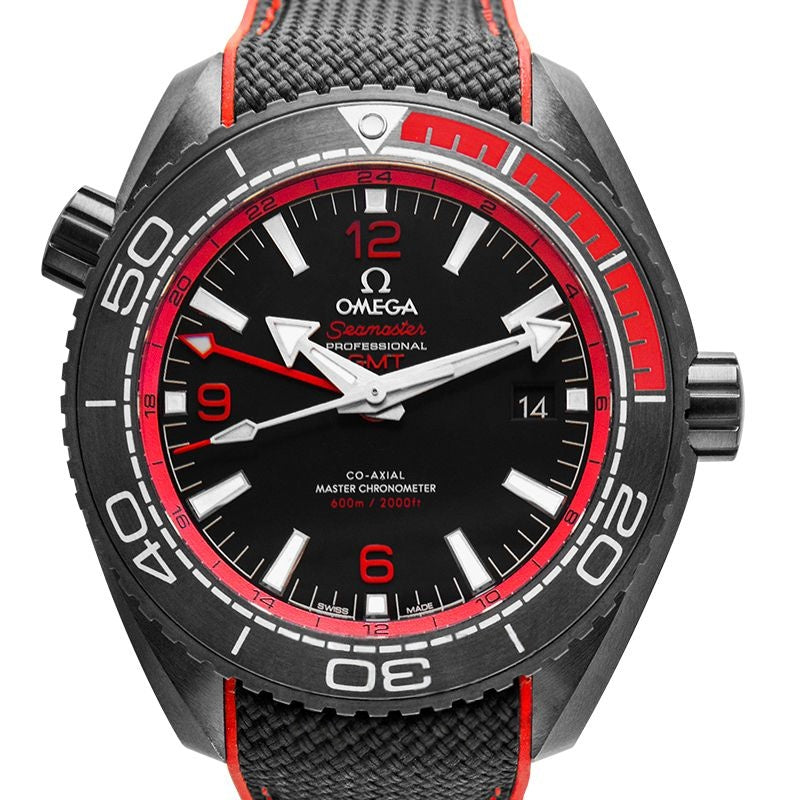 Seamaster 45,5 mm schwarzes Zifferblatt aus Keramik 215.92.46.22.01.003