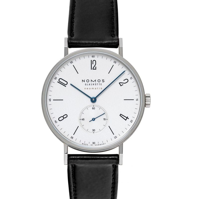 Tangente 38,5 mm weißes Zifferblatt aus Edelstahl 140