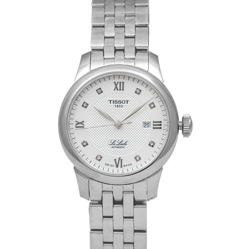 T-Classic 29 mm silbernes Zifferblatt aus Edelstahl T006.207.11.036.00