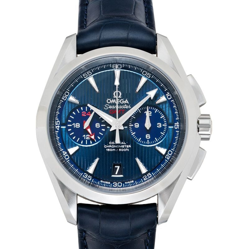 Seamaster 43 mm blaues Zifferblatt aus Edelstahl 231.13.43.52.03.001