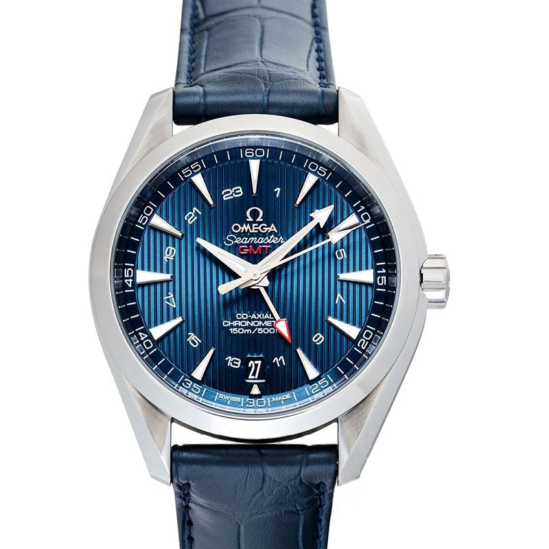 Seamaster 43 mm blaues Zifferblatt aus Edelstahl 231.13.43.22.03.001