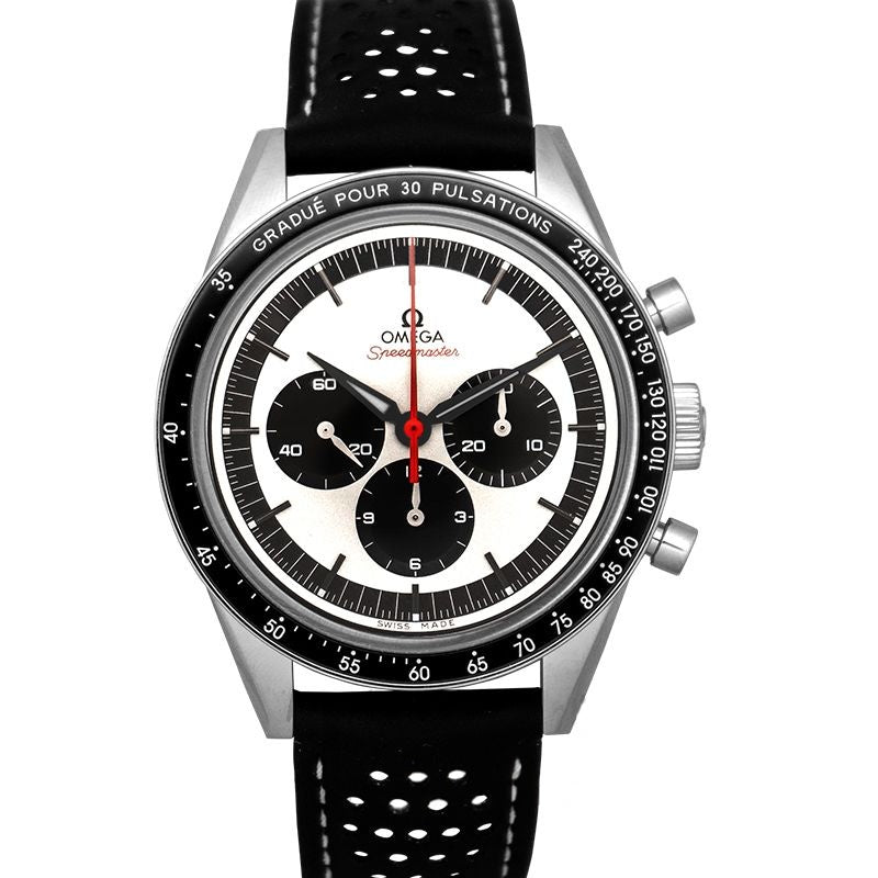Speedmaster 39,7 mm, silbernes Zifferblatt aus Edelstahl 311.32.40.30.02.001