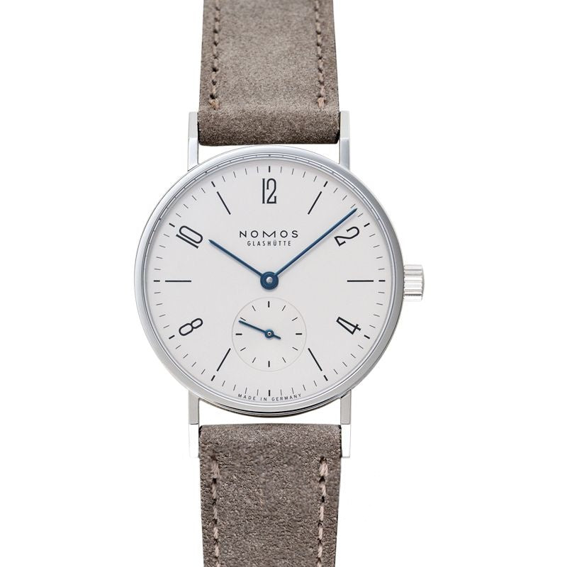 Tangente 32,8 mm silbernes Zifferblatt aus Edelstahl 123