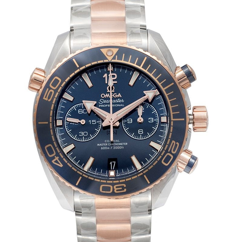 Seamaster 45,5 mm blaues Zifferblatt aus Edelstahl 215.20.46.51.03.001
