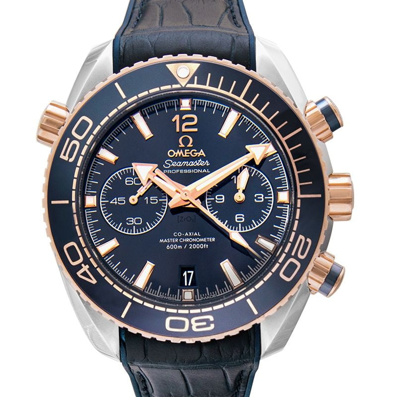 Seamaster 45,5 mm blaues Zifferblatt aus Edelstahl 215.23.46.51.03.001