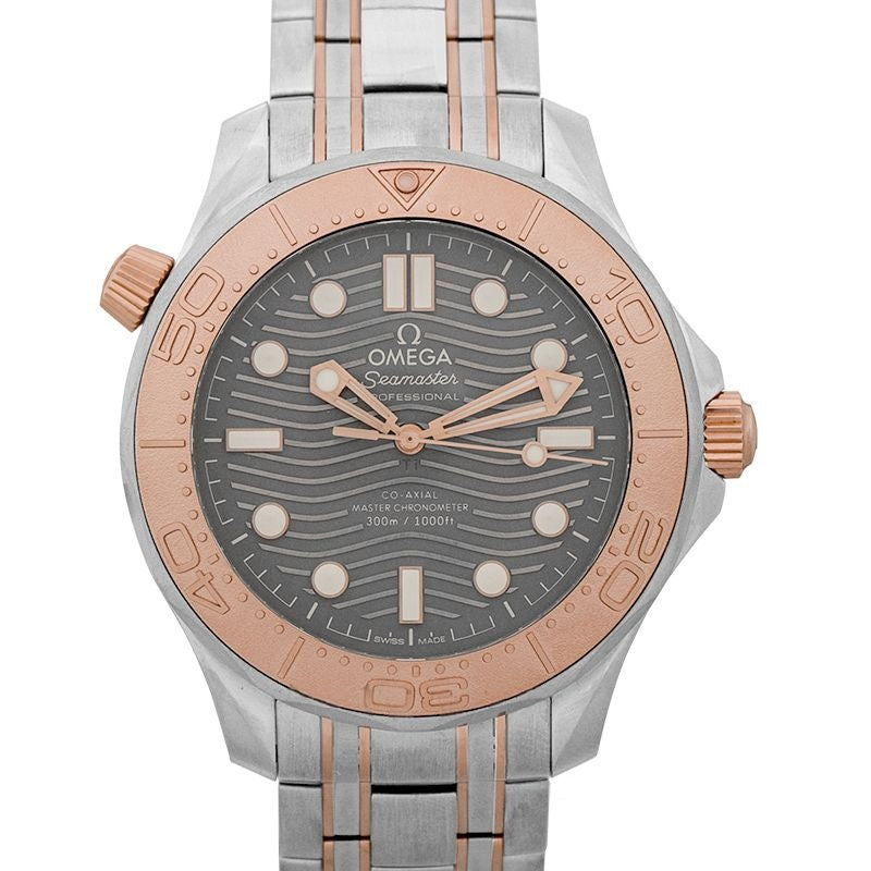 Seamaster 42 mm graues Zifferblatt aus Titan 210.60.42.20.99.001