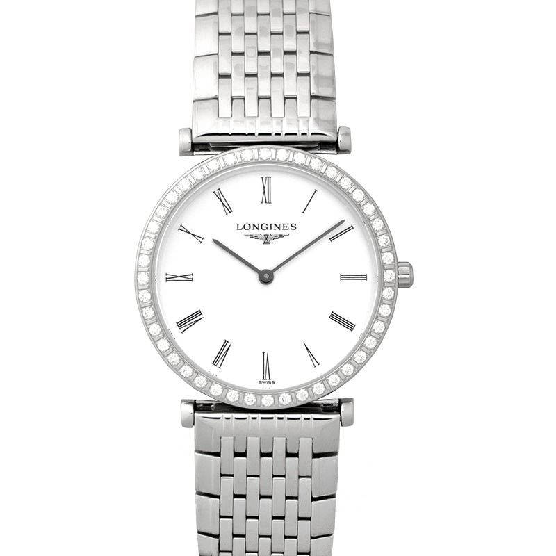 La Grande Classique – 29,00 mm weißes Zifferblatt aus Edelstahl L45230116