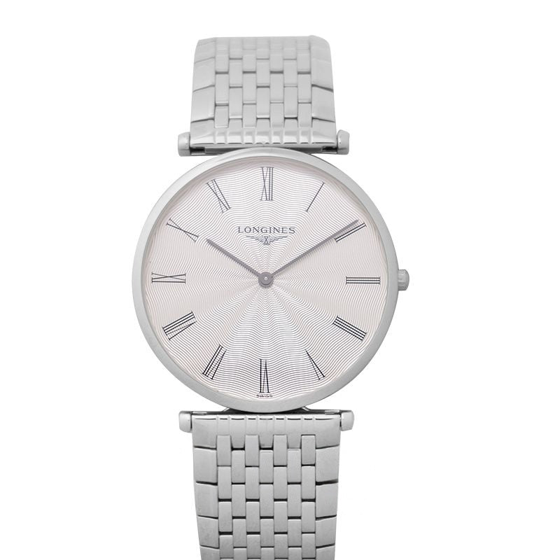 La Grande Classique, 36 mm, elfenbeinfarbenes Zifferblatt aus Edelstahl, L47554716