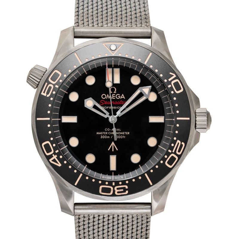 Seamaster 42 mm braunes Zifferblatt aus Titan 210.90.42.20.01.001
