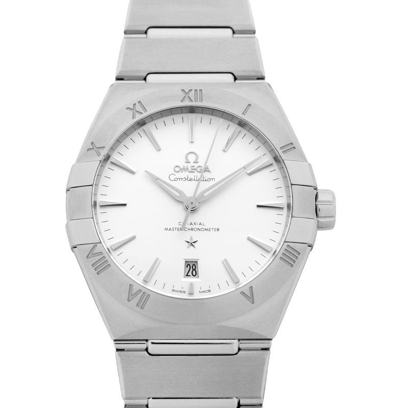 Constellation 39 mm, silbernes Zifferblatt aus Edelstahl, 131.10.39.20.02.001