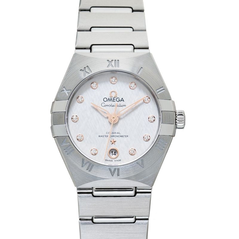 Constellation 29 mm, silbernes Zifferblatt aus Edelstahl, 131.10.29.20.52.001