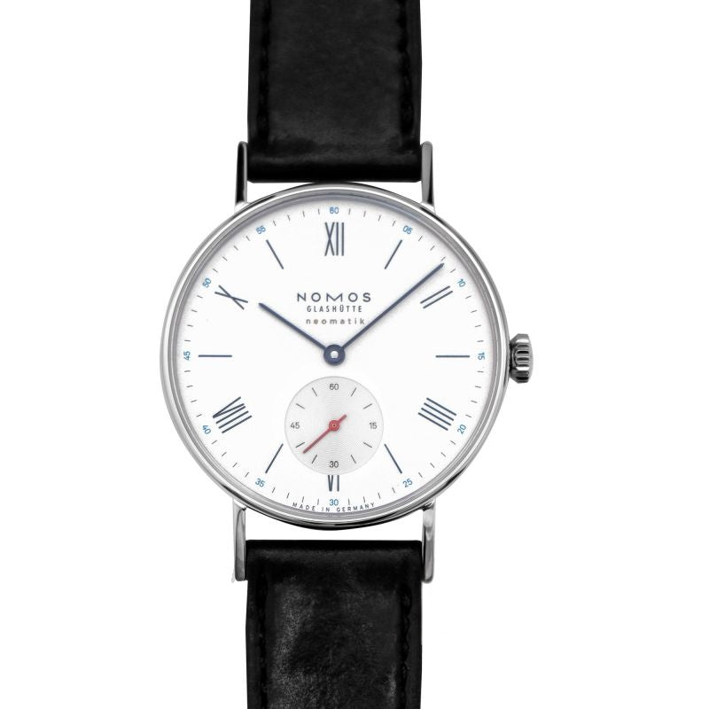 Ludwig 36 mm, weiß versilbertes Zifferblatt aus Edelstahl 282