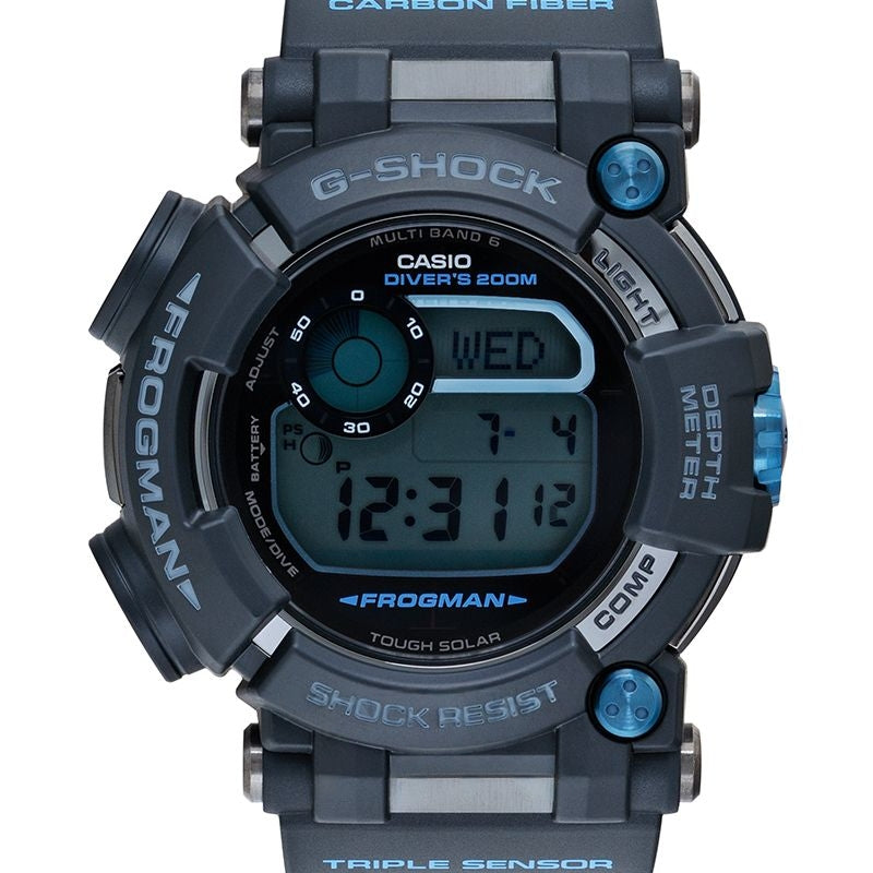 G-Shock 53,3 mm Zifferblatt aus Edelstahl, Harz GWF-D1000B-1JF