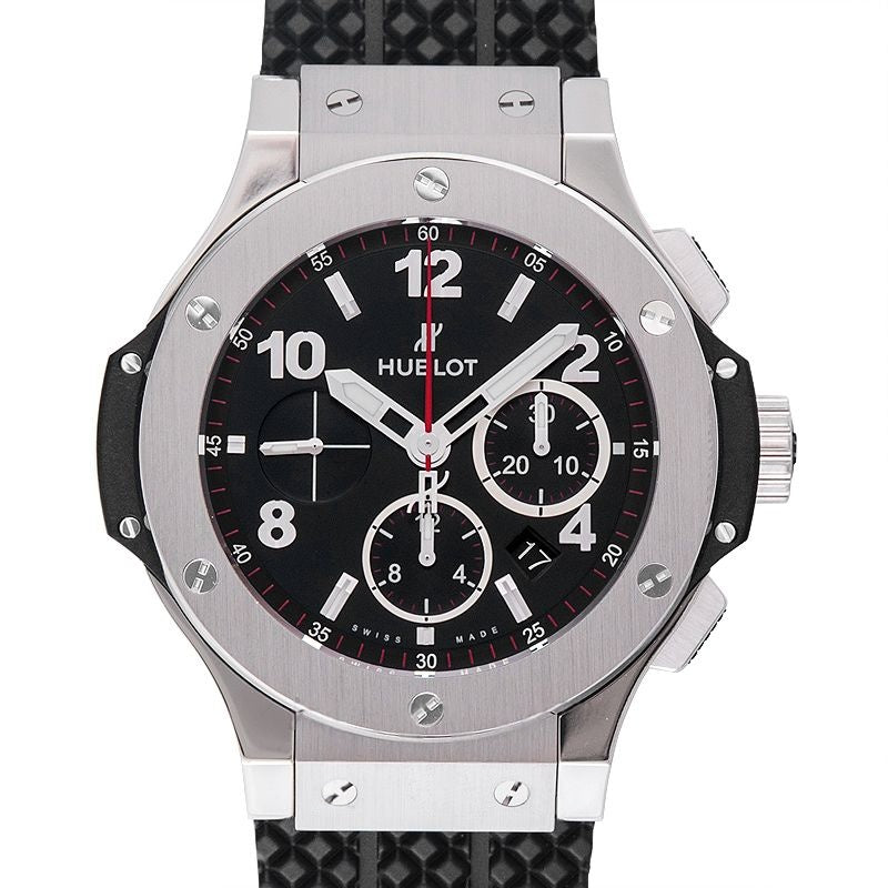 Big Bang 44 mm schwarzes Zifferblatt aus Edelstahl 301.SX.130.RX