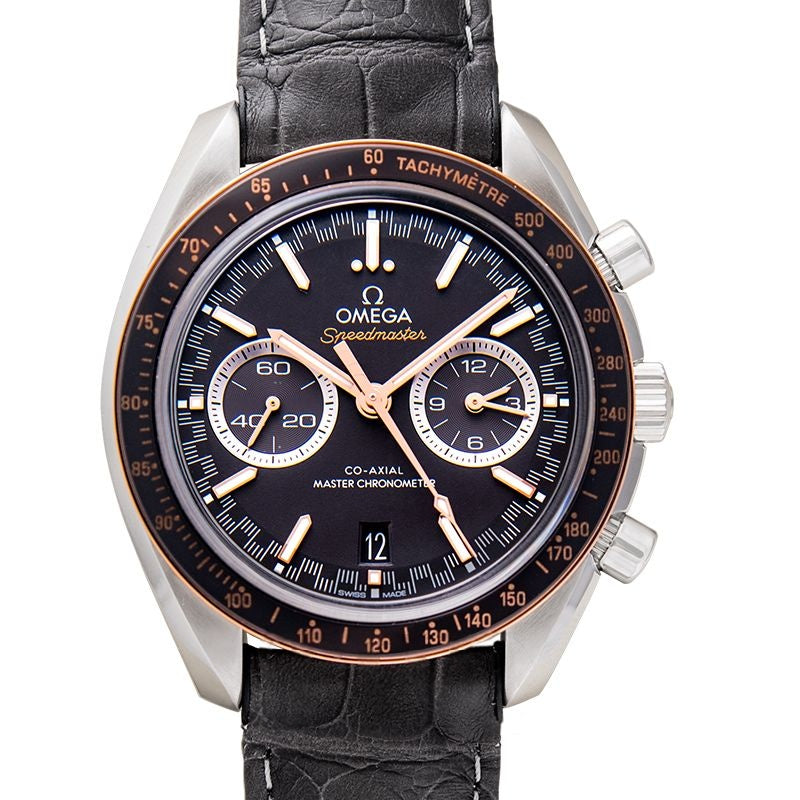 Speedmaster 44,25 mm graues Zifferblatt aus Edelstahl 329.23.44.51.06.001