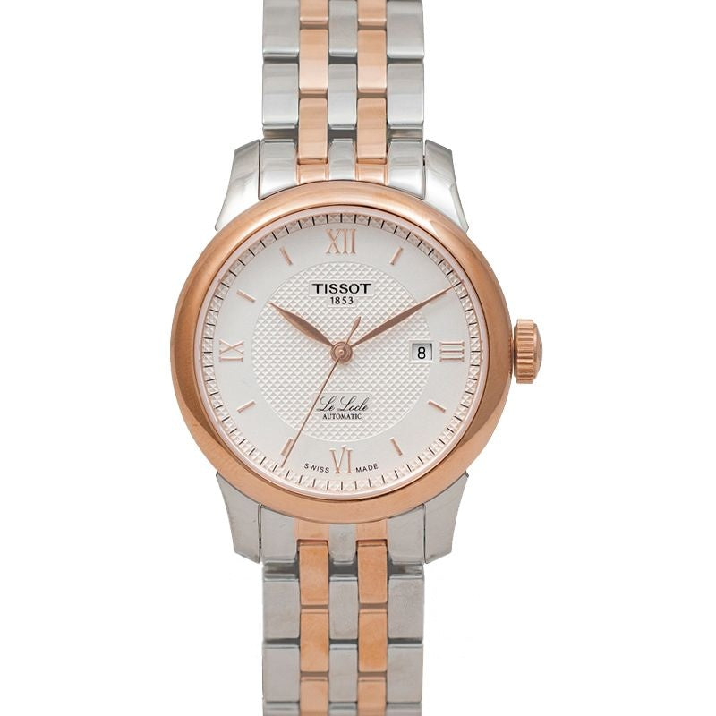 T-Classic 29 mm silbernes Zifferblatt aus Edelstahl T006.207.22.038.00