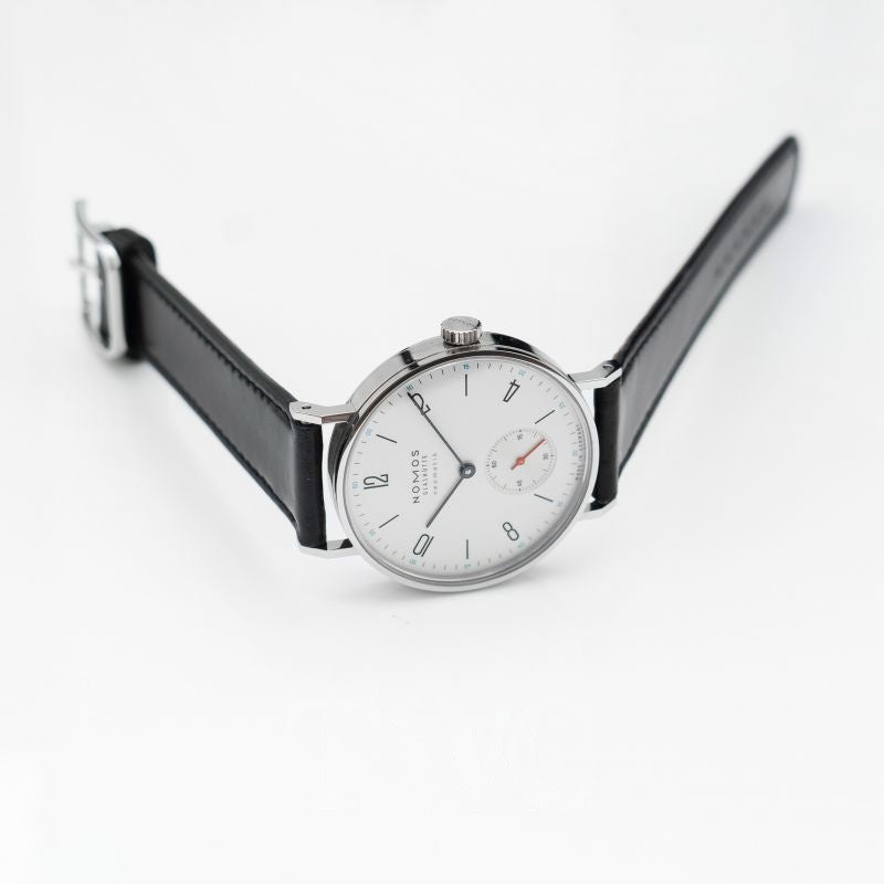 Tangente 35 mm weißes Zifferblatt aus Edelstahl 175