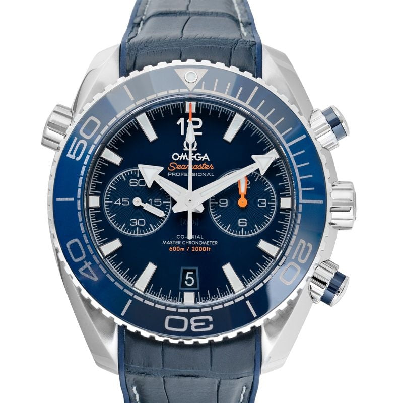 Seamaster 45,5 mm blaues Zifferblatt aus Edelstahl 215.33.46.51.03.001