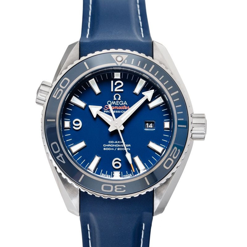 Seamaster 37,5 mm blaues Zifferblatt aus Titan 232.92.38.20.03.001