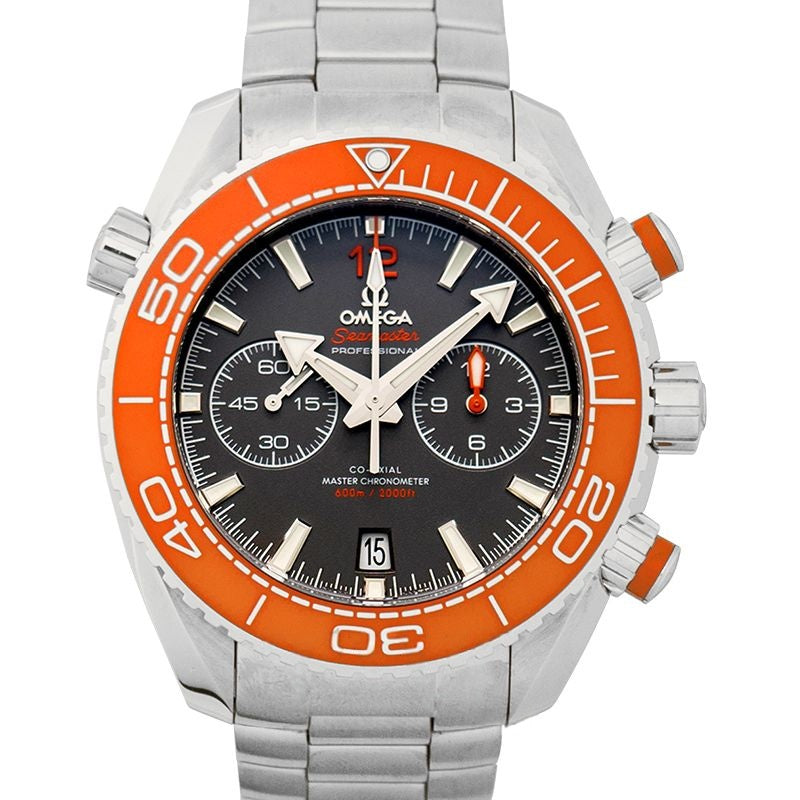 Seamaster 45,5 mm graues Zifferblatt aus Stahl 215.30.46.51.99.001