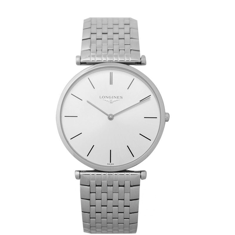 La Grande Classique, 36 mm, silbernes Zifferblatt aus Edelstahl, L47554726