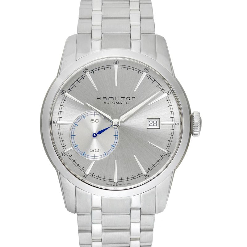 American Classic 42 mm graues Zifferblatt aus Edelstahl H40515181