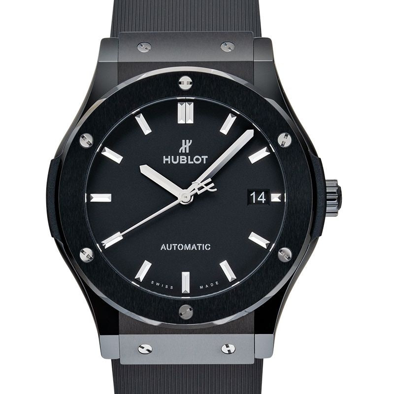 Classic Fusion 45 mm schwarzes Zifferblatt aus Keramik 511.CM.1171.RX