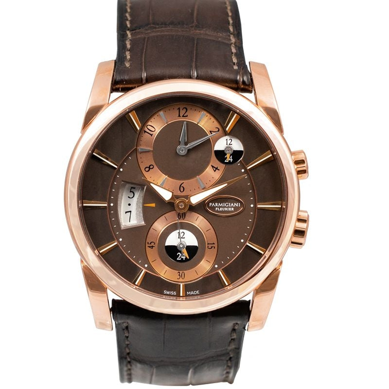 Tonda 42 mm Havanna-Zifferblatt in 18 Karat Roségold PFC231-1001200-HA1241