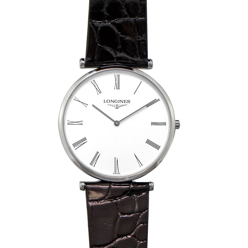 La Grande Classique, 37 mm, weißes Zifferblatt aus Edelstahl, L47664112