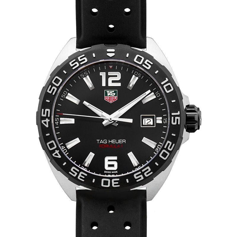 Formula 1 41 mm schwarzes Zifferblatt aus Edelstahl WAZ1110.FT8023