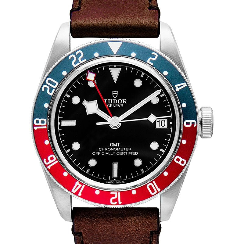 Heritage Black Bay 41 mm schwarzes Zifferblatt aus Edelstahl 79830RB