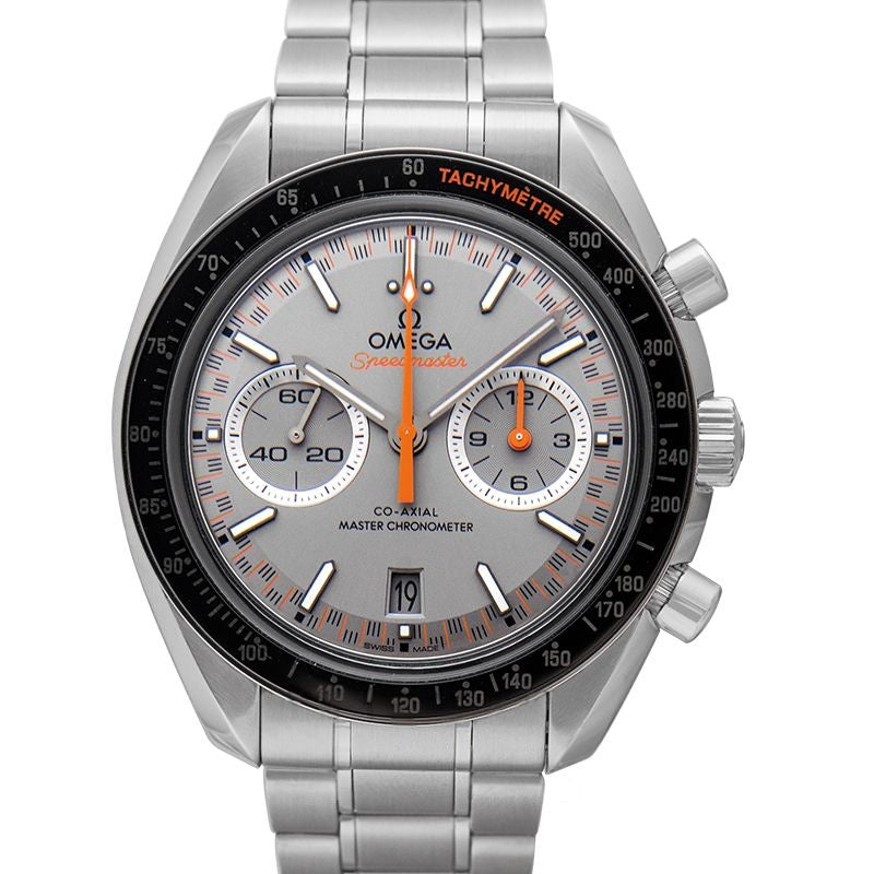 Speedmaster 44,25 mm graues Zifferblatt aus Edelstahl 329.30.44.51.06.001