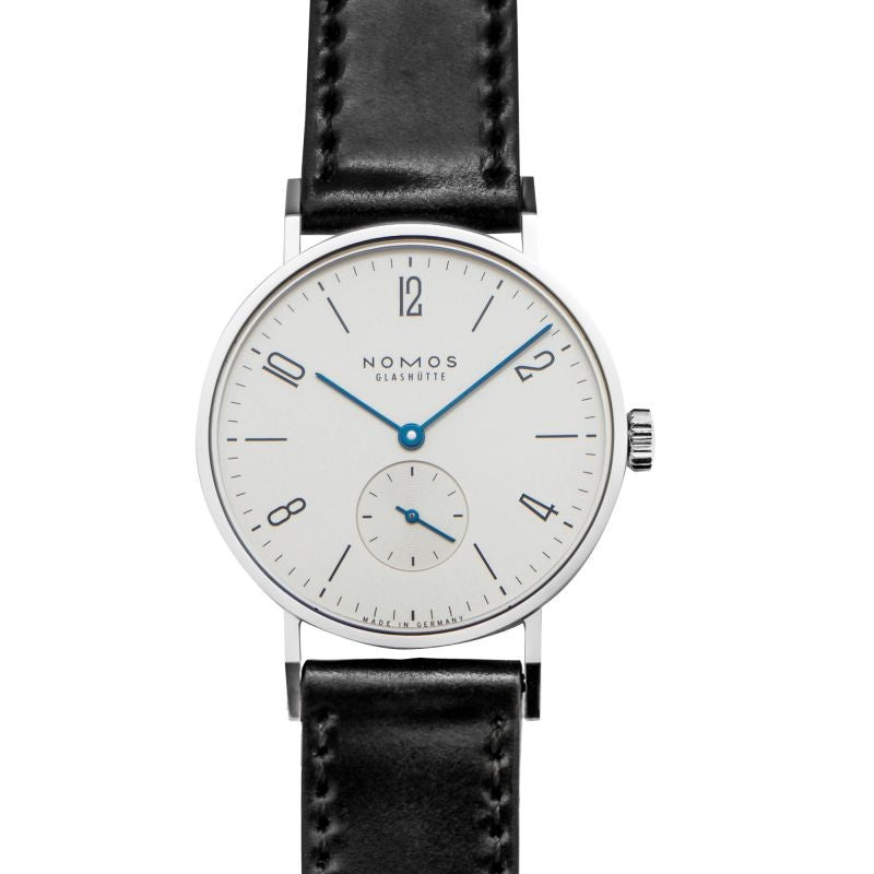 Tangente 35 mm, weiß versilbertes Zifferblatt aus Edelstahl 139