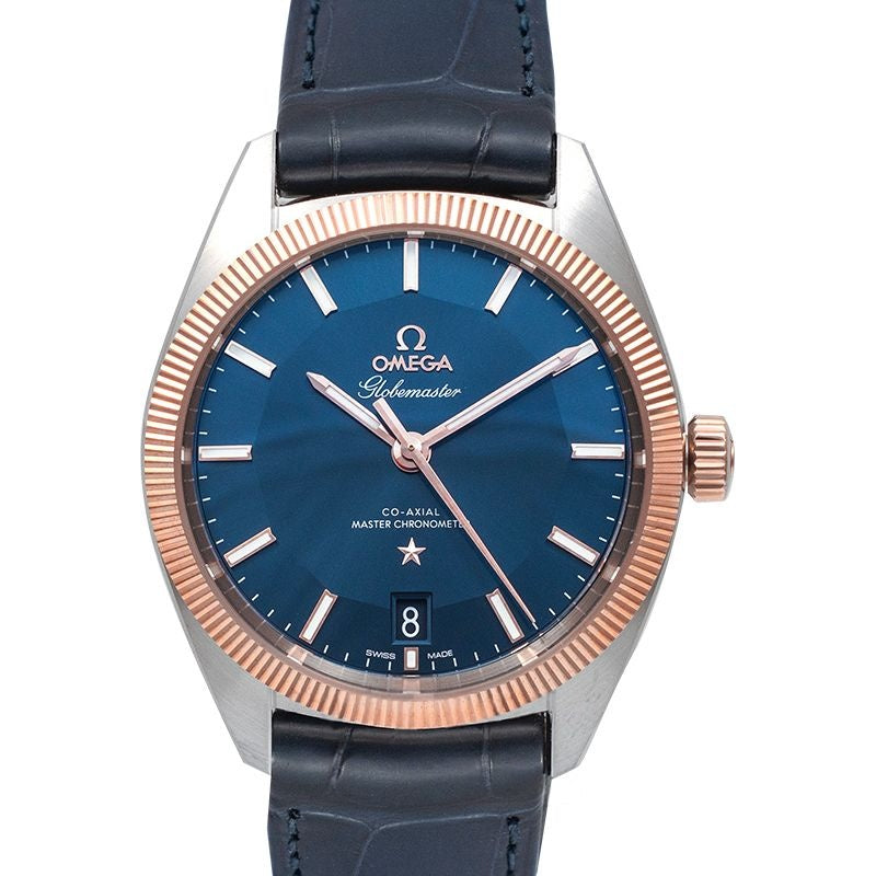 Constellation 39 mm, blaues Zifferblatt aus Edelstahl, 130.23.39.21.03.001