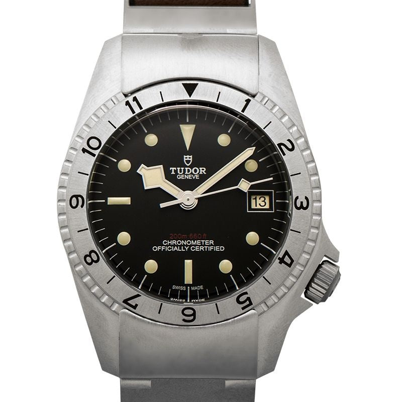 BLACK BAY 42 mm schwarzes Zifferblatt aus Edelstahl 70150-0001