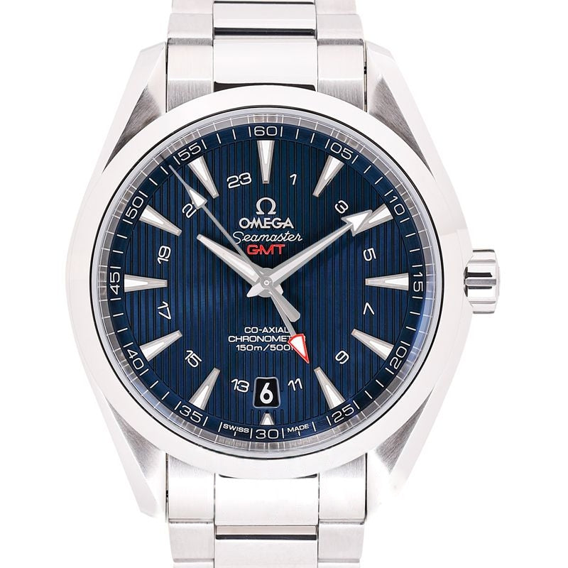 Seamaster 43 mm blaues Zifferblatt aus Edelstahl 231.10.43.22.03.001