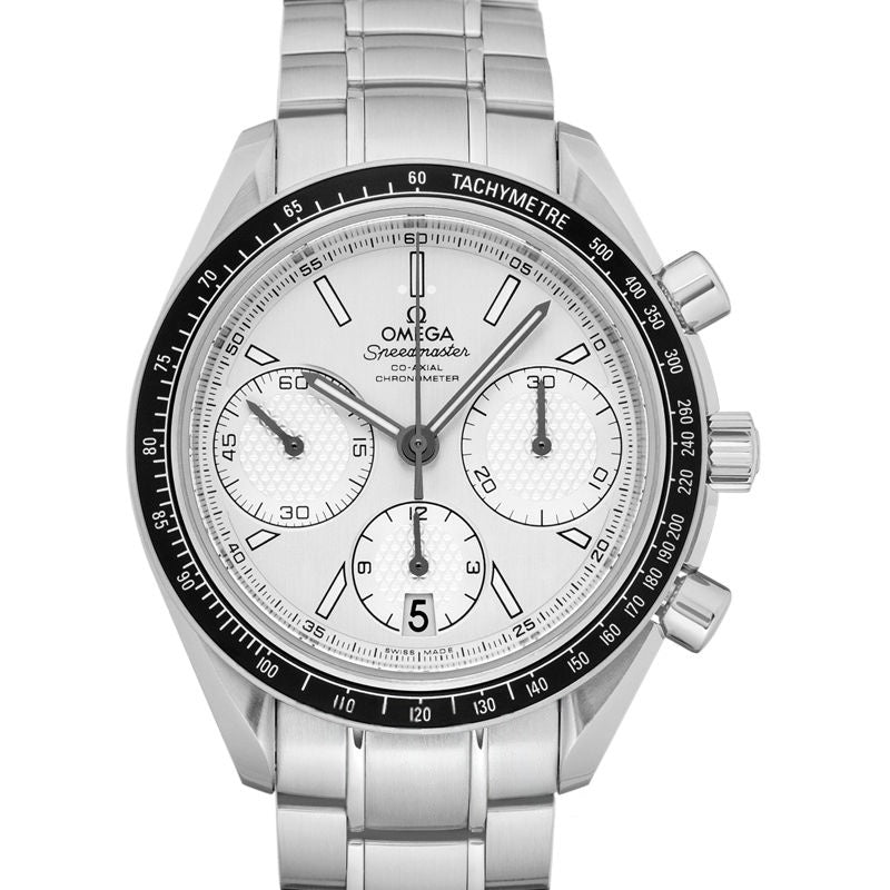 Speedmaster 40 mm, silbernes Zifferblatt aus Edelstahl 326.30.40.50.02.001