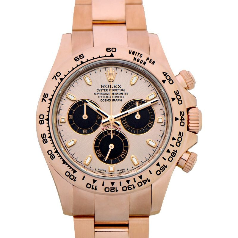 Cosmograph Daytona 40 mm Roségold-Zifferblatt in Everose-Gold 116505-0016