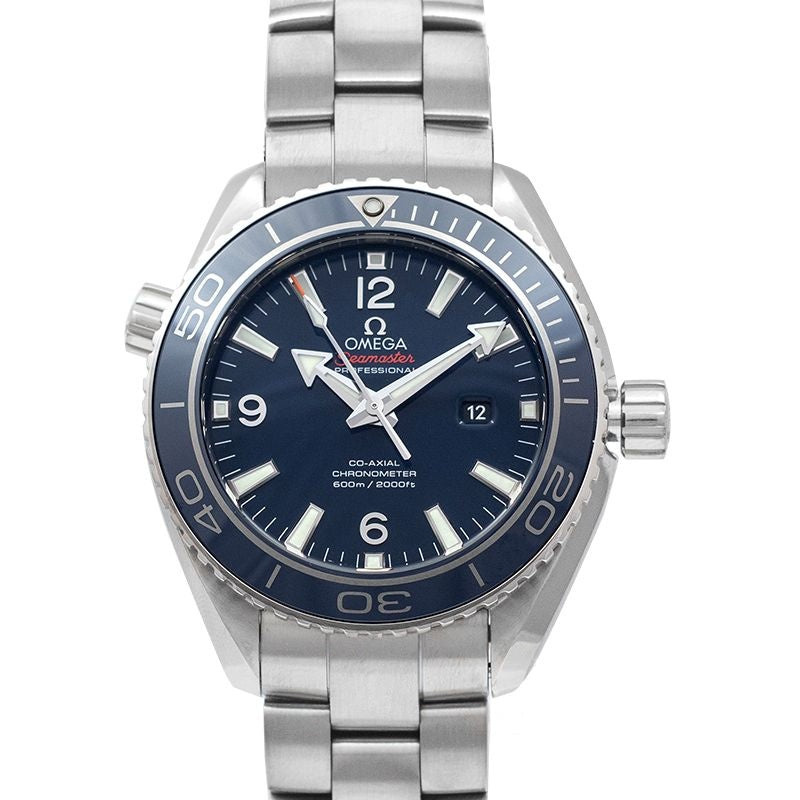 Seamaster 37,5 mm blaues Zifferblatt aus Titan 232.90.38.20.03.001