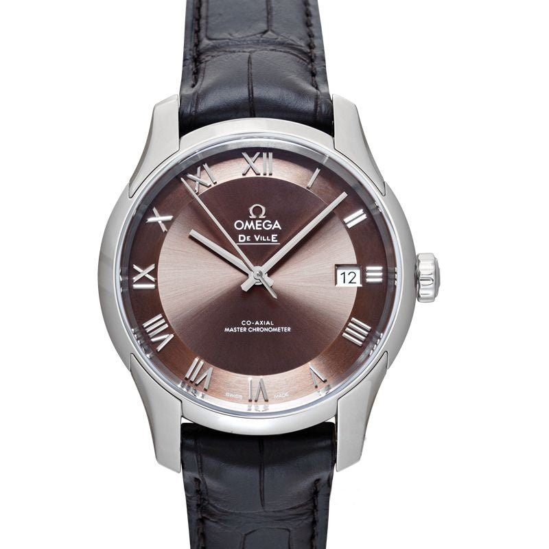 De Ville 41 mm Bronze-Zifferblatt aus Edelstahl 433.13.41.21.10.001