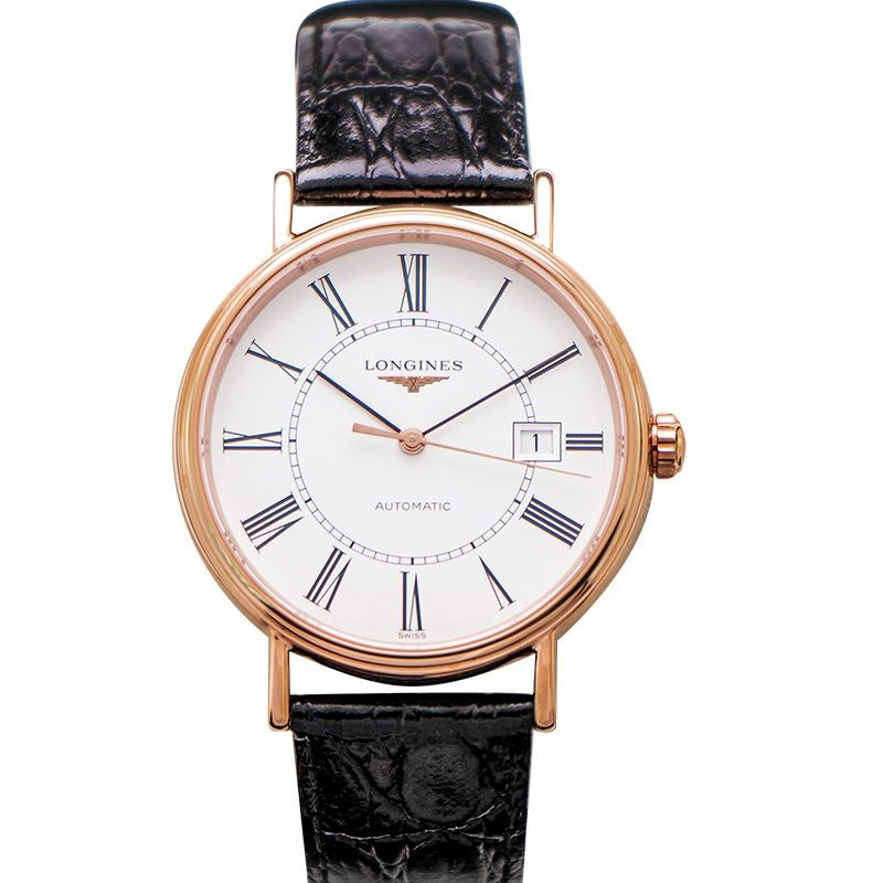 P?sence 40 mm weißes Zifferblatt aus Edelstahl L49221112